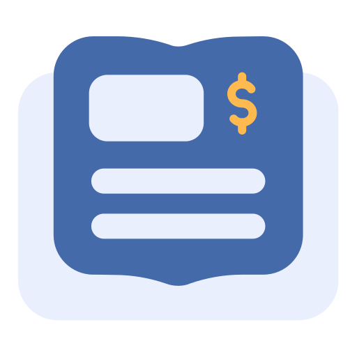 Invoice Generic Flat icon