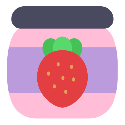confiture de fraise Generic Flat Icône