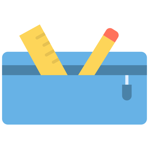 Pencil case Generic Flat icon