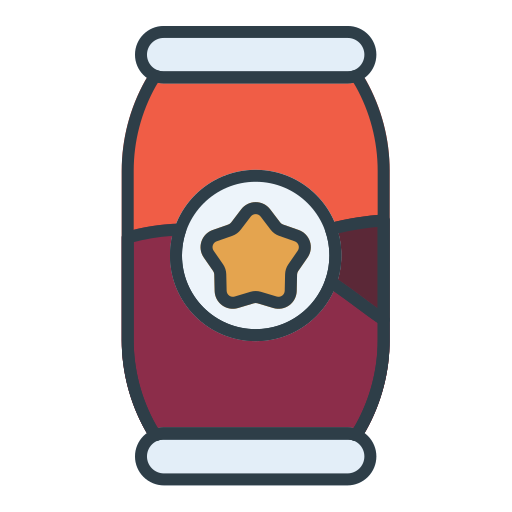 Soda can Generic Outline Color icon