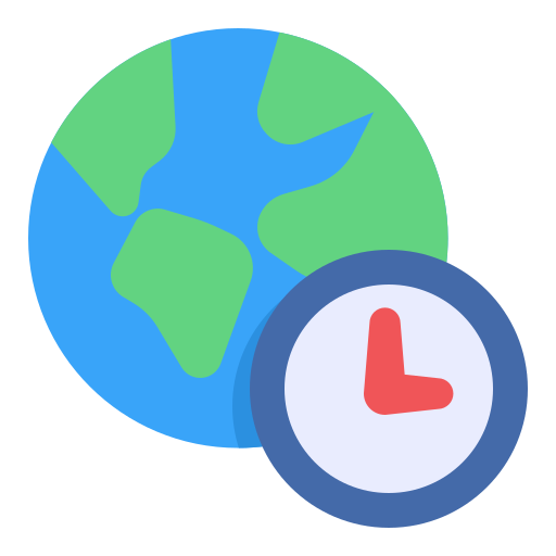 タイムゾーン Generic Flat icon