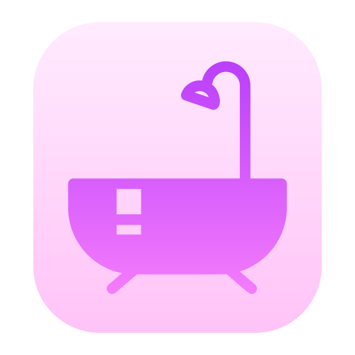 バスタブ Generic Flat Gradient icon