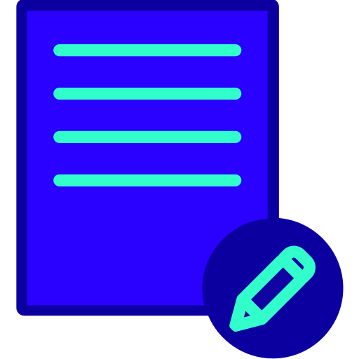 Task Generic Blue icon