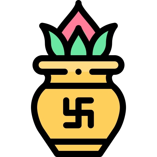 kalasha Detailed Rounded Lineal color icona