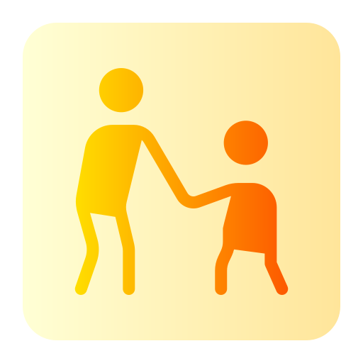 Play with child Generic Flat Gradient icon
