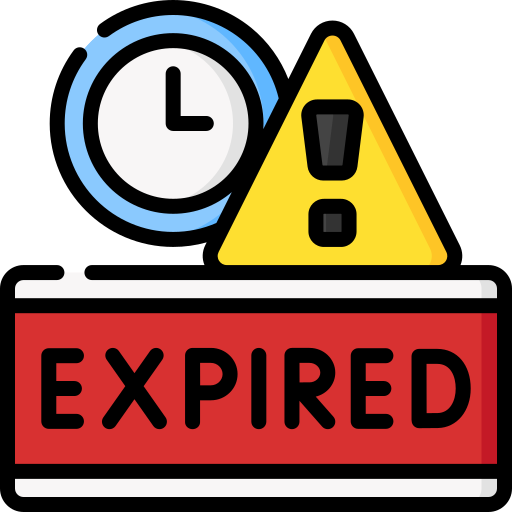 Expired Special Lineal color icon