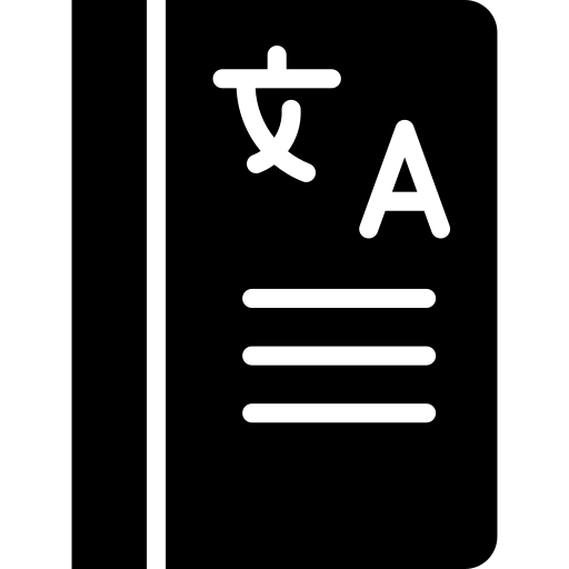 dizionario Generic Glyph icona