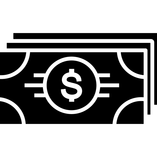 de l'argent Generic Glyph Icône