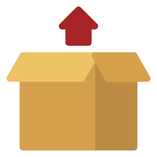 Коробка пакета Generic Flat иконка