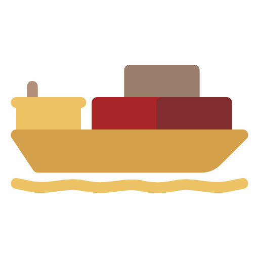 vrachtboot Generic Flat icoon