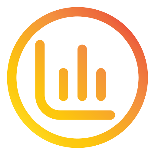 Chart Generic Gradient icon