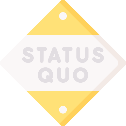 status quo Special Flat Ícone