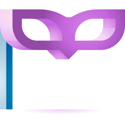 アイマスク 3D Toy Gradient icon