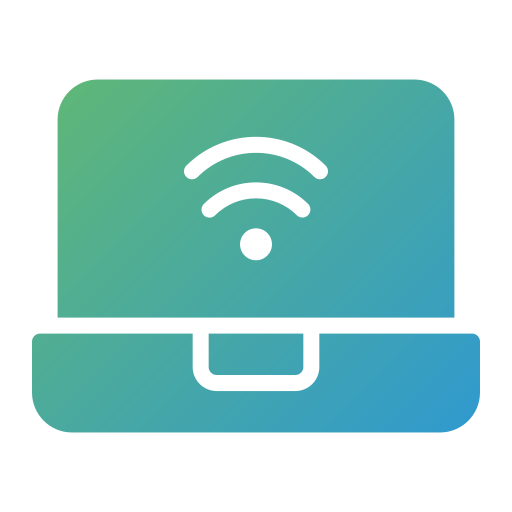 computador portátil Generic Flat Gradient Ícone