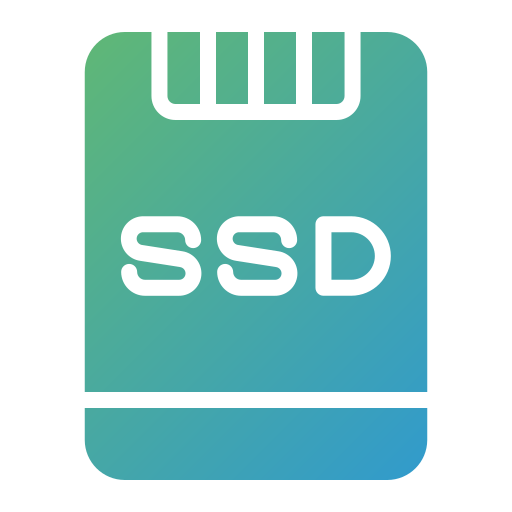 Ssd card Generic Flat Gradient icon