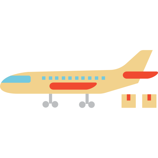 trasporto aereo Generic Flat icona