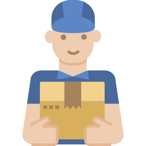 Delivery man Generic Flat icon