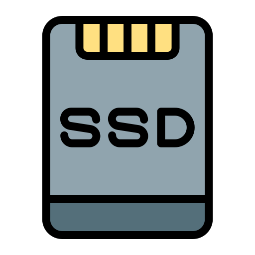 ssd-kaart Generic Outline Color icoon