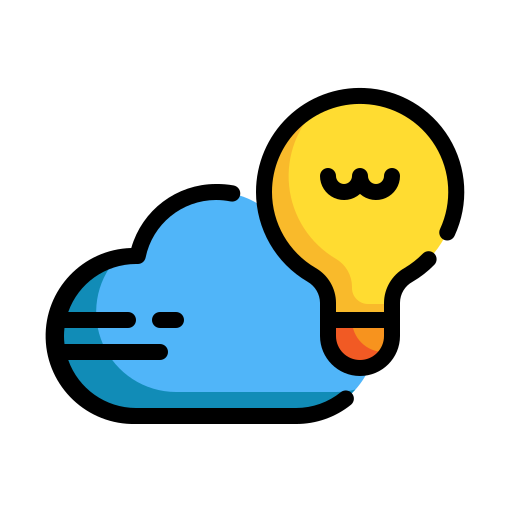 Cloud Generic Outline Color icon