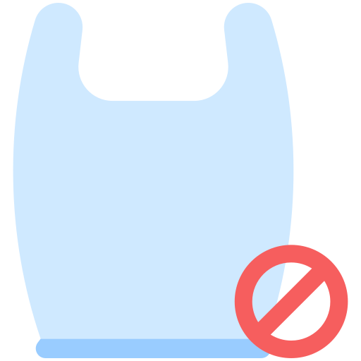 No plastic bags Generic Flat icon