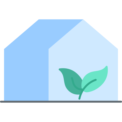 Зеленый дом Generic Flat иконка
