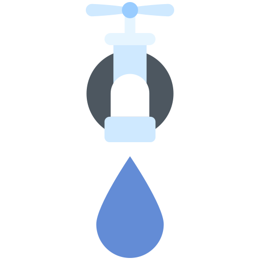 Économiser l'eau Generic Flat Icône