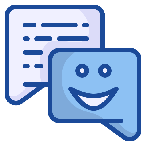 emoji Generic Blue icono