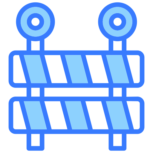 barrière Generic Blue Icône