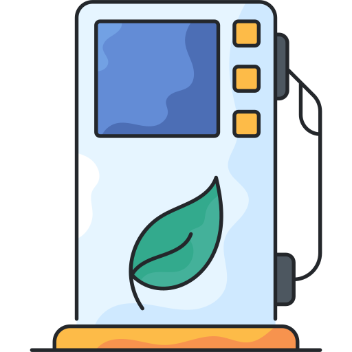 Eco fuel Generic Thin Outline Color icon