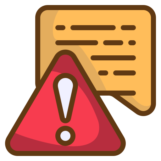 Warning Generic Outline Color icon