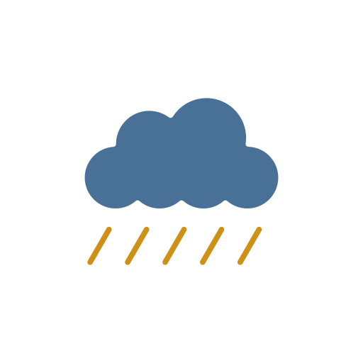 lluvioso Generic Flat icono