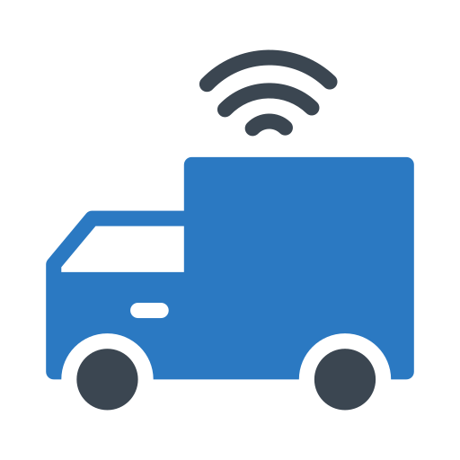 Delivery truck Generic Blue icon