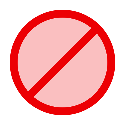 prohibido Generic Flat icono