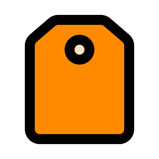 etikett Generic Outline Color icon