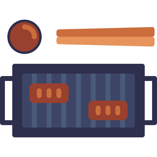 Grilled Generic Flat icon