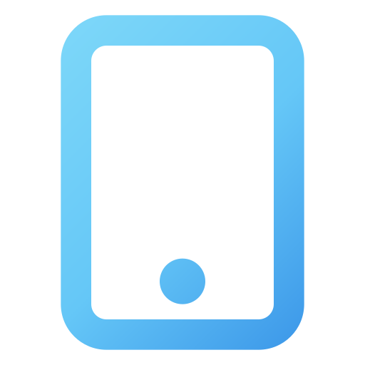 スマートフォン Generic Gradient icon