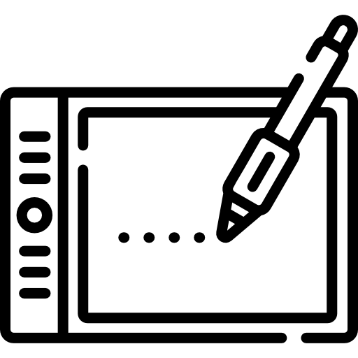 tableta gráfica Special Lineal icono