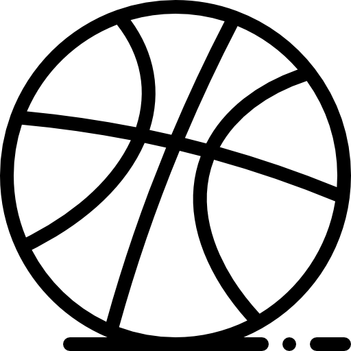 バスケットボール Detailed Rounded Lineal icon