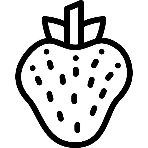 いちご Detailed Rounded Lineal icon