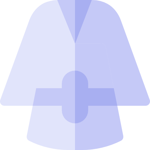 Bathrobe Basic Rounded Flat icon
