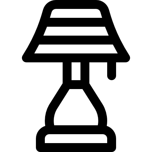 램프 Basic Rounded Lineal icon
