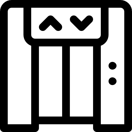 엘리베이터 Basic Rounded Lineal icon