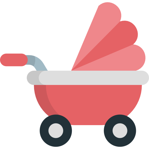 Baby stroller Special Flat icon