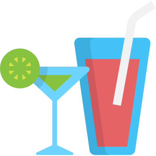 Cocktails Special Flat icon