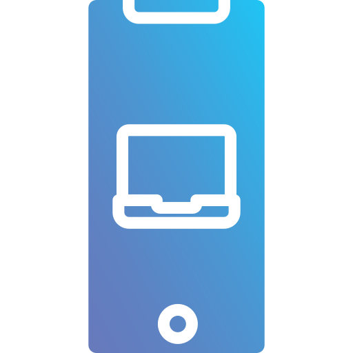 computador portátil Generic Flat Gradient Ícone