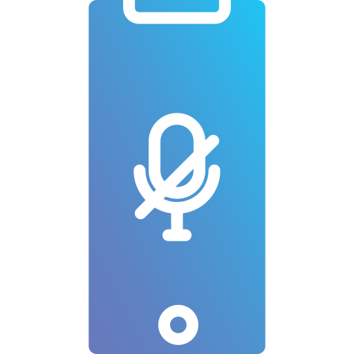 음소거 Generic Flat Gradient icon