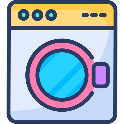 lavatrice Generic Outline Color icona