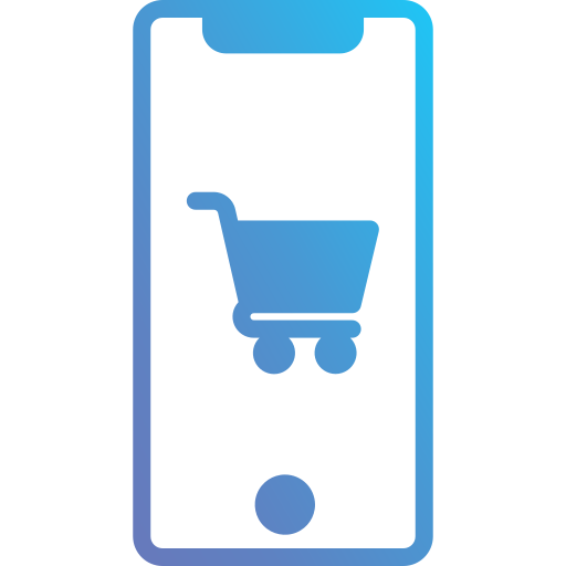 carrito de compras Generic Outline Gradient icono