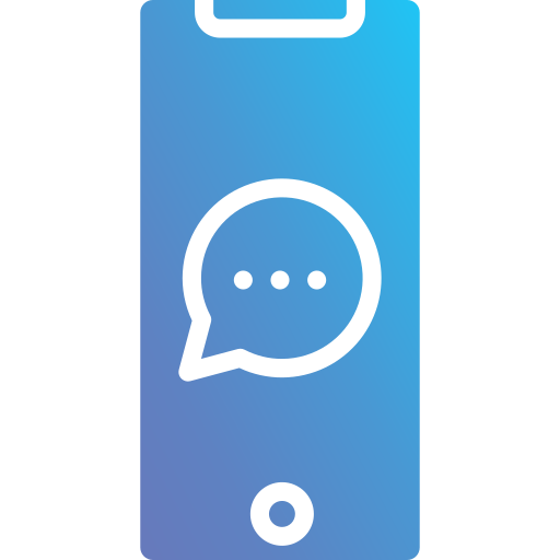 Chat Generic Flat Gradient icon