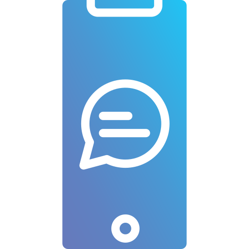 Chat Generic Flat Gradient icon